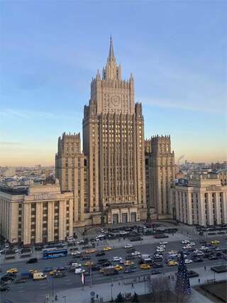 Гостиница Azimut Сити Отель Смоленская Москва Москва СМАРТ Улучшенный с видом на МИД-5
